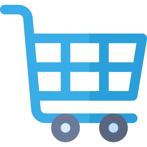 Shopping cart Basic Rounded Flat icon