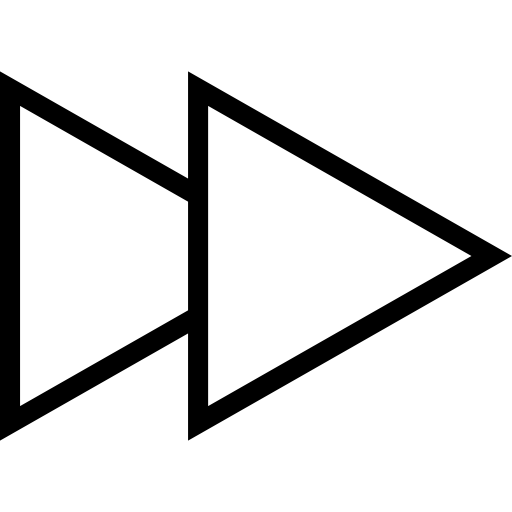 avance rápido icono gratis