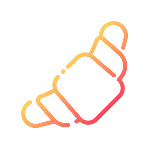 croissant grátis ícone croissant grátis ícone