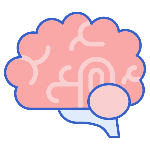 Brain Flaticons Lineal Color icon