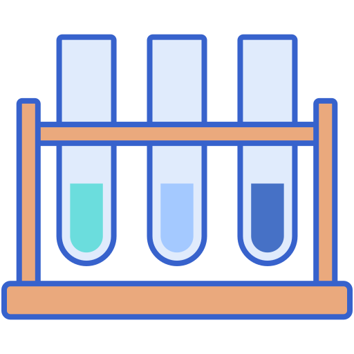 Test tubes free icon
