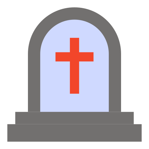 Tombstone Good Ware Flat icon