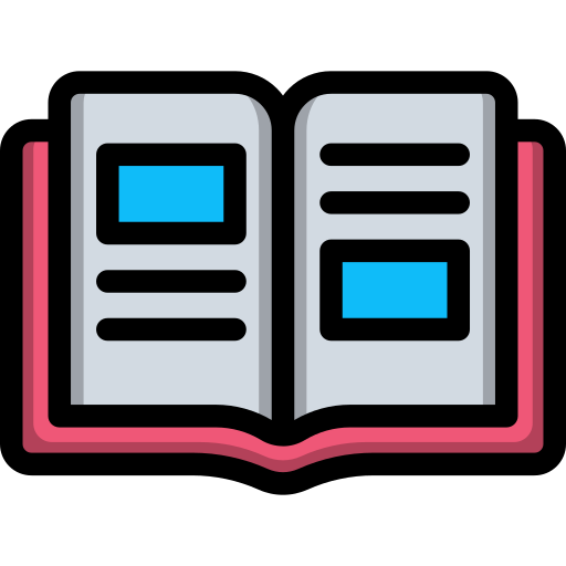 Book Generic Outline Color icon