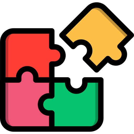 Puzzle Generic Outline Color icon