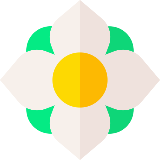 Flower Basic Straight Flat icon