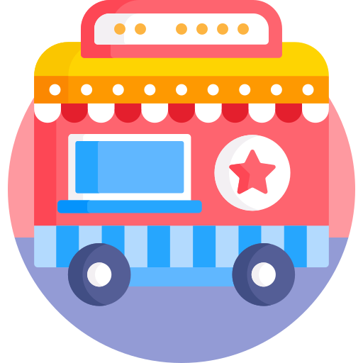 caravana icono gratis