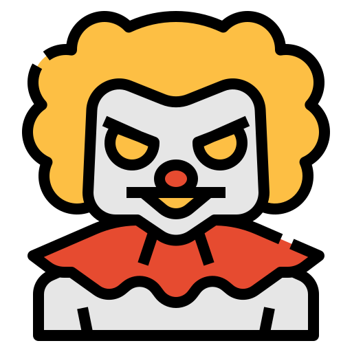 Clown free icon Clown free icon
