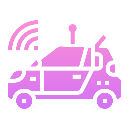 Smart car free icon