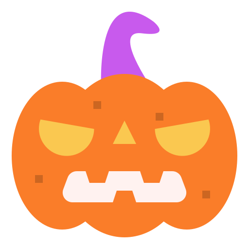 Pumpkin Linector Flat icon