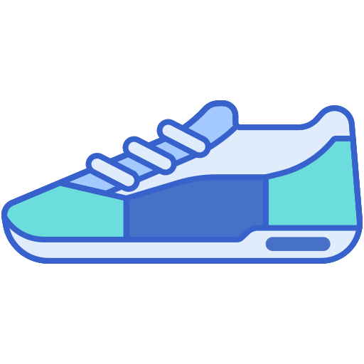 zapatos para correr icono gratis