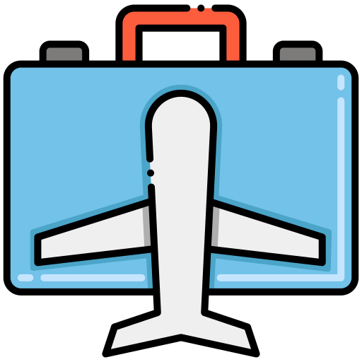 Business trip - Free transport icons