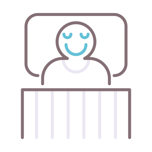 Sleep Flaticons Lineal Color Icon 