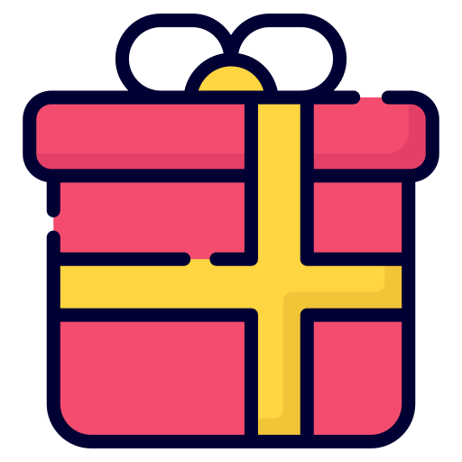 Gift box - free icon