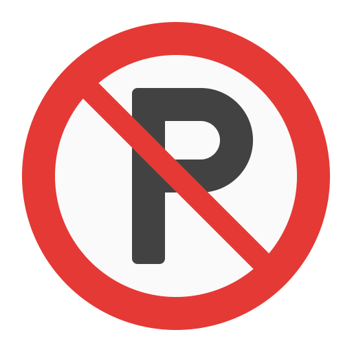 no estacionar icono gratis