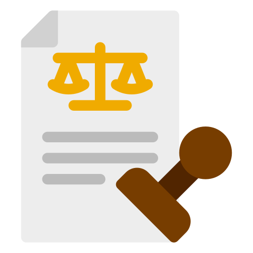 documento legal icono gratis