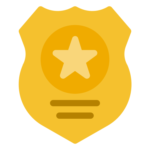 Police Badge Free Icon