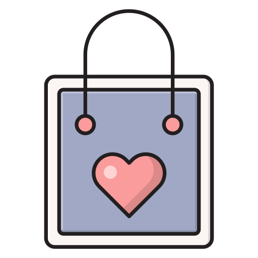 bolsa de compras grátis ícone