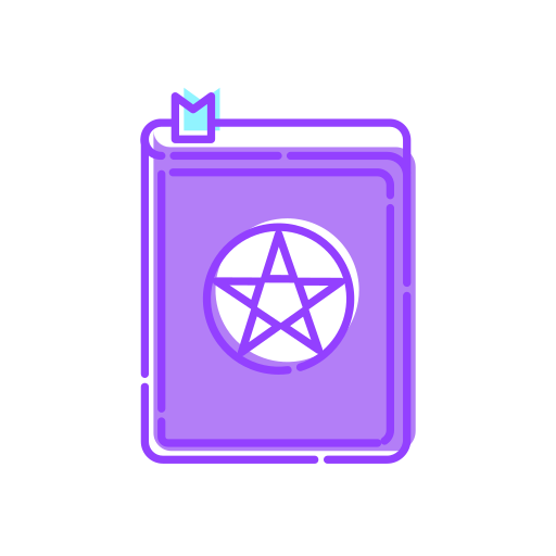 Magic book - free icon