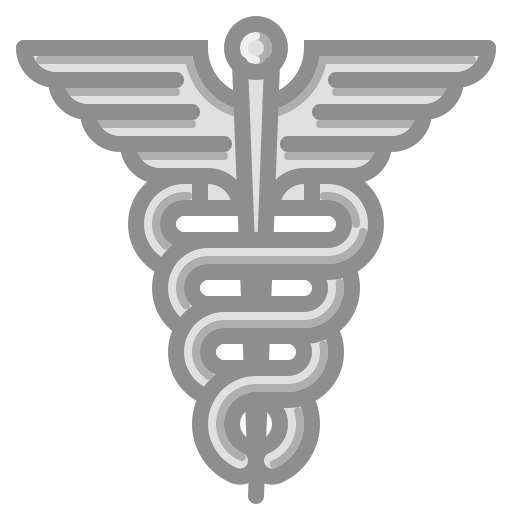 Caduceus sign PMICON Flat icon