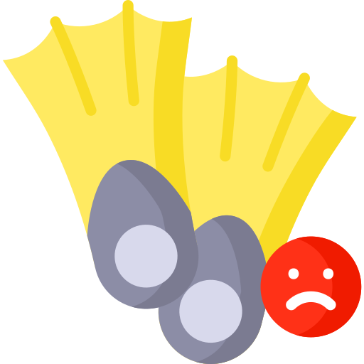 keine flossen kostenlos Icon keine flossen kostenlos Icon