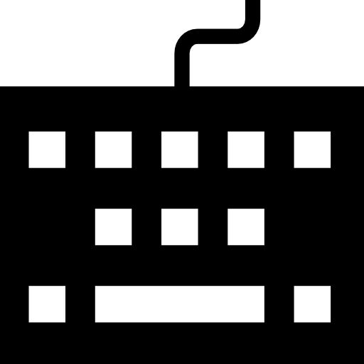 Keyboard free icon