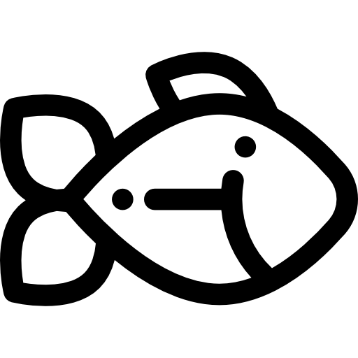 Fish Detailed Rounded Lineal icon