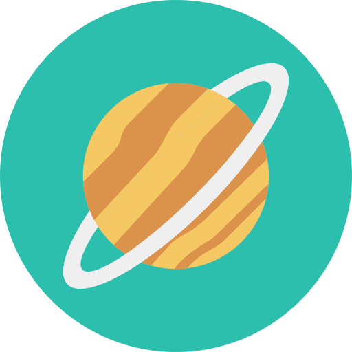 saturno icono gratis