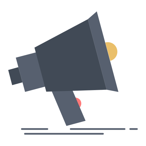 la publicité Icône gratuit