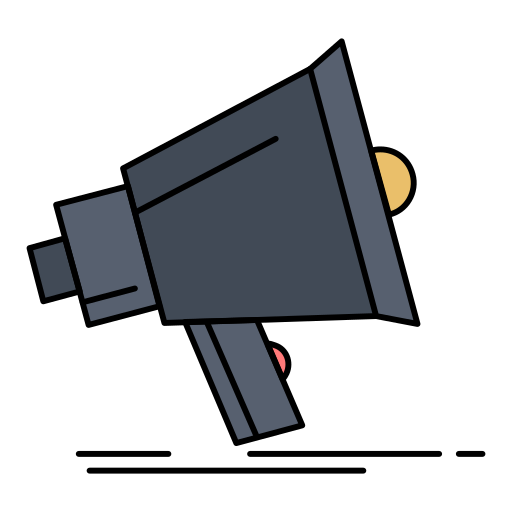 la publicité Icône gratuit