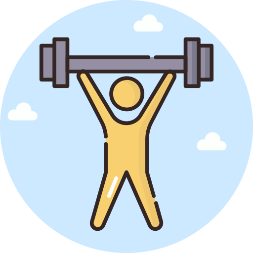 Weightlifting Free sports and competition icons