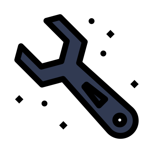 llave inglesa icono gratis