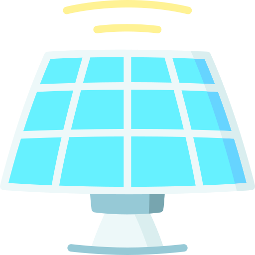 panel solar icono gratis