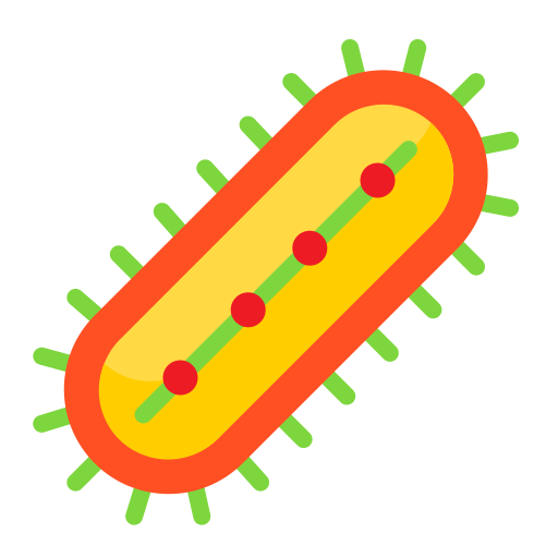 bacterias icono gratis