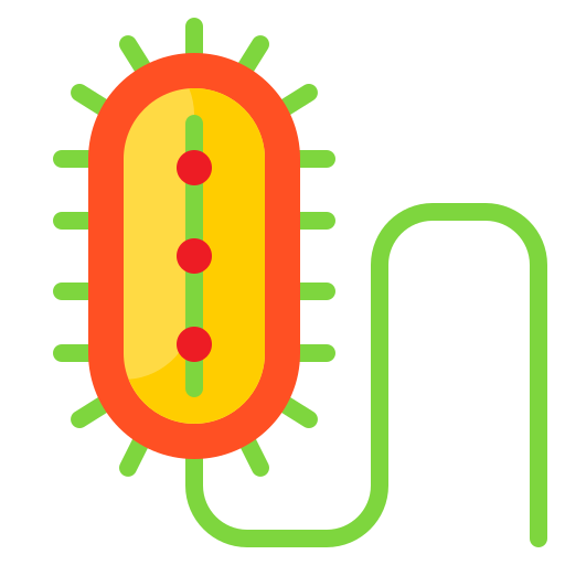 bacterias icono gratis