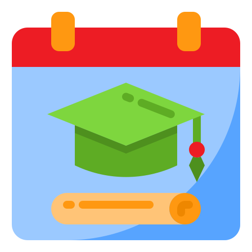 diploma de graduación icono gratis