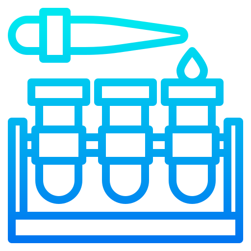 Chemistry srip Gradient icon