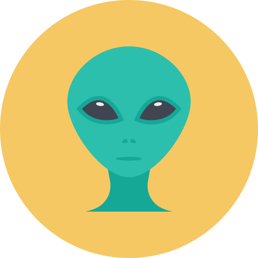 extraterrestre icono gratis