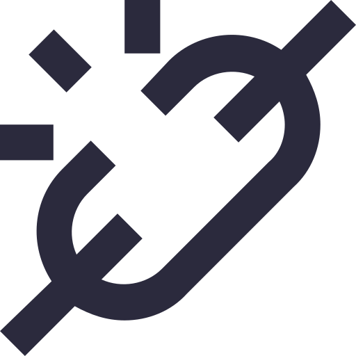 Broken link free icon Broken link free icon