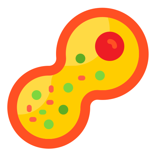 Bacteria free icon