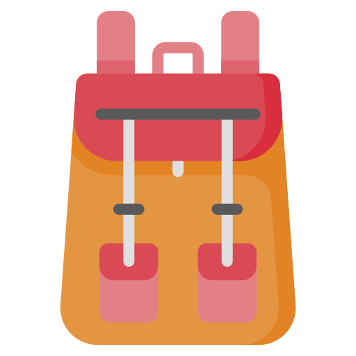 mochila icono gratis