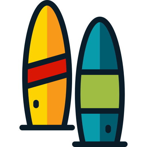 tabla de surf icono gratis