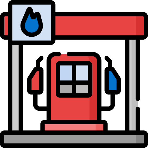 Gas station free icon Gas station free icon