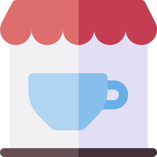 cafetería icono gratis