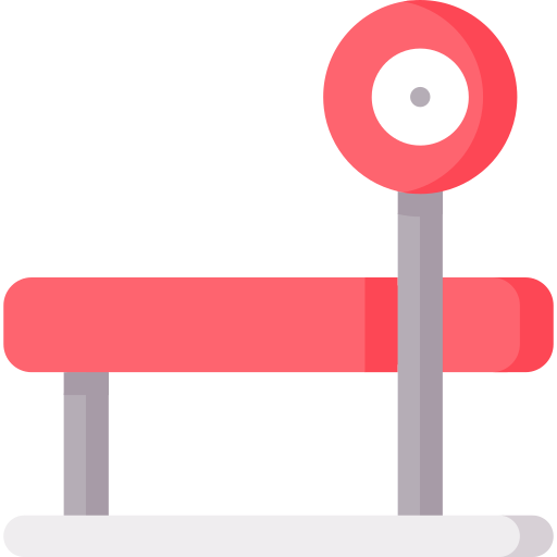 banc de presse Icône gratuit banc de presse Icône gratuit