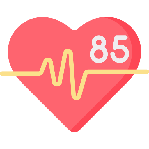 Heart rate Special Flat icon