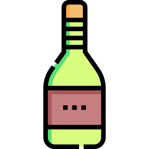 Bottle Detailed Straight Lineal color icon