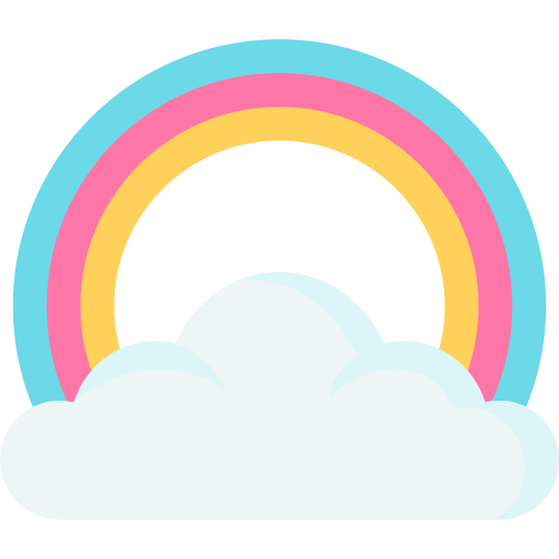 Rainbow Special Flat icon