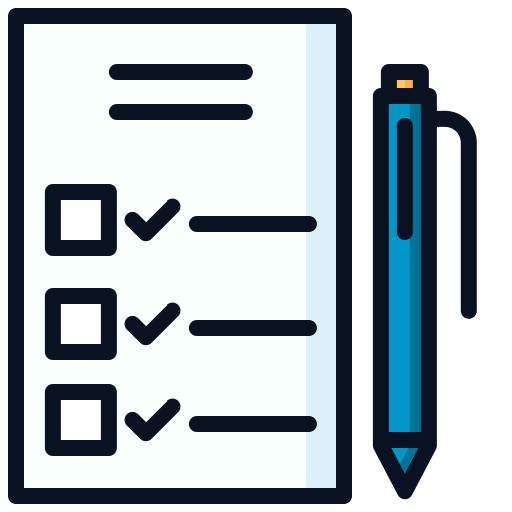 Exam Generic Outline Color Icon 1525