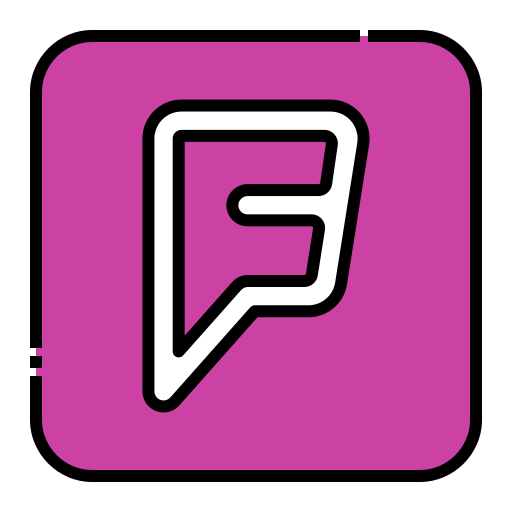 Foursquare - Free social media icons