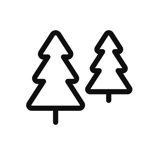 Árboles icono gratis
